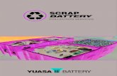 GS Yuasa Scrap Collection Services Brochure · 2019. 2. 12. · The GS Yuasa Scrap Collection Service GS Yuasa offer a comprehensive and easy to use scrap collection service provided