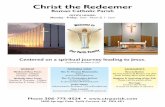 Christ the Redeemer...2021/07/30  · Dave Stewardson 741-0021 • Ted Wallin 741-7282 • Joe Arling 741-9333 AN APPEAL FOR SURVIVORS & THEIR COMMUNITIES In an effort to engage more