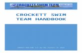 Crockett Swim Team Handbook CST...  · Web view2017. 4. 7. · Welcome Swimmers, and Families to the 2017 Crockett swim team season. My name is Jennifer Cesmat, I am your swim team