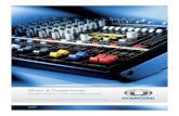 Dynacord Powered Mixer Catalog - Langley Sound and Light · · powermate 1600-3 · powermate 2200-3 powermate3. history „always best to be first“ when dynacord in 1997 launched