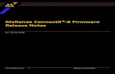 Mellanox ConnectX®-6 Firmware Release Notes...6 Mellanox Technologies Rev 20.26.1040 1 Overview These are the release notes for the ConnectX®-6 adapters firmware Rev 20.26.1040.