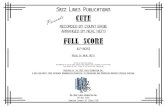 recorded by count basie Arranged by neal hefti full score · 2021. 6. 21. · cute (1958) Count Basie: Next ... Born in 1922, Hefti took up the trumpet at age 11 and by the end of