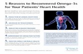 5 Reasons to Recommend Omega-3s for Your Patients ......2016/06/05  · Since 2004, every one of the 13 meta analyses on omega-3s and cardiac death have found statistically significant