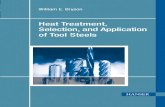 Heat Treatment, Selection,andApplication of Tool Steels · 2013. 11. 13. · Carl Hanser Verlag Postfach 86 04 20, 81631 München, Germany Fax: +49 (89) 98 48 09 The use of general