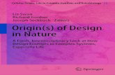Liz Swan Joseph Seckbach Editors Origin(s) of Design in Nature - … · 2016. 4. 20. · prudence (Changeux and Ricoeur, 2000). The objective of hermeneutics is not to reach some