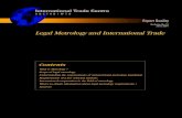 June 2004 Legal Metrology and International Trade · 2015. 10. 6. · Legal Metrology and International Trade International Trade Centre Export Quality Bulletin No.74 June 2004 UNCTAD/WTO