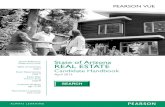 Arizona Real Estate Candidate Handbook · 2018. 12. 7. · ReseRvations Before making an exam reservation Candidates should thoroughly review this handbook, which contains examination