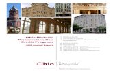 Ohio Historic Preservation Tax Credit Program Historic...of the $1.57 billion Ohio Bipartisan Job Stimulus Plan in June 2008. To date, the Director of Development To date, the Director