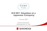ICH M7: Situation at a Japanese Company– Heat, Moisture ... • Inapplicability of purge discussion • Analytical method for control development – High sensitivity procedure to