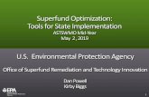 Superfund Optimization: Tools for State Implementationastswmo.org/files/Meetings/2019/MYM/Presentations/powell...Superfund Optimization: Overview 4 What: a systematic site review to