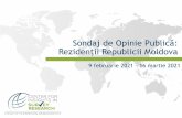 Sondaj de Opinie Publică Rezidenții Republicii Moldova...Nivelul de trai Agricultura Sărăcia Relații internaționale Conducerea țării/Guvernare incompetentă, neprofesionistă