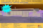 FOR LEASE OR SALE - SALE PRICE REDUCED ......CALL CENTER / BACK OFFICE / READY FOR LEASE OR SALE - SALE PRICE REDUCED!! COMMERCIAL OFFICE BUILDING 1015 & 1019 SUMNER STREET, BAKERSFIELD,
