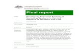 Final report · 2020. 6. 3. · Final report project . Developing Improved Farming & Marketing Systems in Rainfed Regions of Southern Lao PDR . project number : CSE/2009/004 . date
