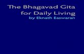 The Bhagavad Gita for Daily Living The Bhagavad Gita for Daily Living