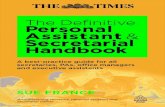 The Definitive Personal Assistant and Secretarial Handbook: A Best Practice Guide for All Secretaries, Pas, Office Managers and Executive Assistants