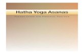 Hatha yoga asanas : pocket guide for personal practice