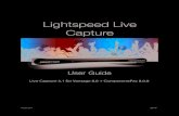 Lightspeed Live Guide