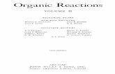 Organic Reactions - Volume 2