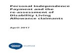 Personal Independence Payment and the reassessment of Disability Living Allowance claimants
