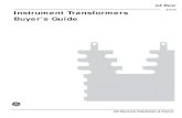 GE Instrument Transformer Buyer's Guide