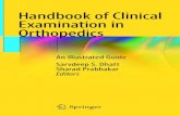 Handbook of Clinical Examination in Orthopedics: An Illustrated Guide