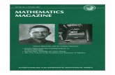 Mathematics Magazine 80 4