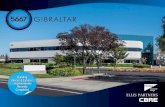 5667 Gibraltar - LoopNet · 2016. 5. 10. · 5667 Gibraltar. HigHligHts • Located in the Hacienda Business Park • Newly CROSSINGS renovated building • Tenant courtyard with