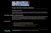IPsec Virtual Tunnel Interface - Cisco...IPsec Virtual Tunnel Interface Information About IPsec Virtual Tunnel Interface 6 translation, and Netflow statistics as you would to any other