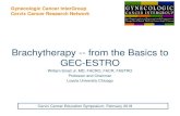 Brachytherapy -- from the Basics to GEC-ESTRO Small SLIDES...prescription dose (V100) as well as minimum dose to 100% (D100) and 90% (D90) of the target volume There were no differences