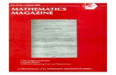 Mathematics Magazine 73 1
