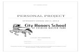 Personal Project Guide 2011-2012