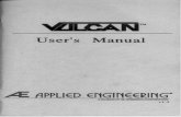 Vulcan User's Manual