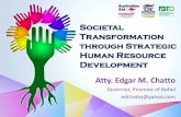 Societal Transformation through HR