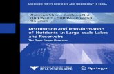 Distribution and Transformation of Nutrients and Eutrophication in Large-scale Lakes and Reservoirs: The Three Gorges Reservoir