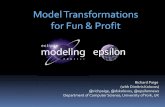 Model Transformations for Fun & Profit