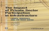 The Impact of Private Sector Participation in Infrastructure LIGHTS, SHADOWS, AND THE ROAD