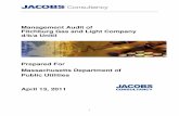 Management Audit of Fitchburg Gas and Light Company d/b/a Unitil Prepared For Massachusetts