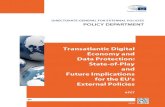 Transatlantic Digital Economy and Data Protection