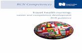 RCN Ophthal comp insides - Jane Chiodini...ROYAL COLLEGE OF NURSING 1 Travel health nursing: career and competence development RCNguidance Contents Foreword 2 Introduction 3 1. Howtousethisframework