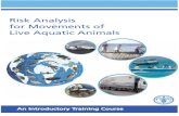 Risk Analysis for Movements of Live Aquatic Animals