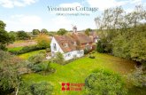Yeomans Cottage · 2021. 6. 30. · Yeomans Cottage Yeomans Cottage is a pretty country cottage set in delightful gardens on the edge of the desirable village of Alfold, on a ‘no-through’
