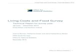 Living Costs and Food Survey Technical Report for survey year
