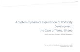 A System Dynamics Exploration of Port-City Development the Case of Tema, Ghana