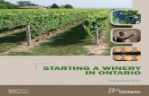 Publication 815 â€” Starting a Winery in Ontario - Minist¨re de l