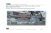 San Gabriel Mountains National Monument Management Plan