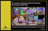 planning around rapid transit stations (parts)