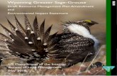 Wyoming Greater Sage-Grouse Draft Resource Management Plan Amendment and Environmental