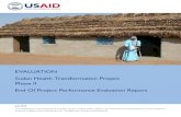 EVALUATION Sudan Health Transformation Project Phase II End Of Project Performance