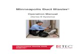 Minneapolis Duct Blaster Operational Manual - California Energy