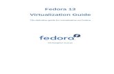 Virtualization Guide - The definitive guide for virtualization on Fedora